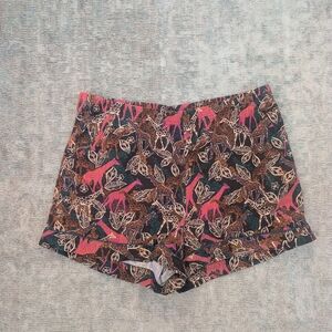 Garnet Hill Giraffe Safari Pajama Short